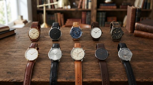 Top 10 montres en cuir pour rehausser votre style
